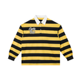 Color Block Stripe Polo Shirt