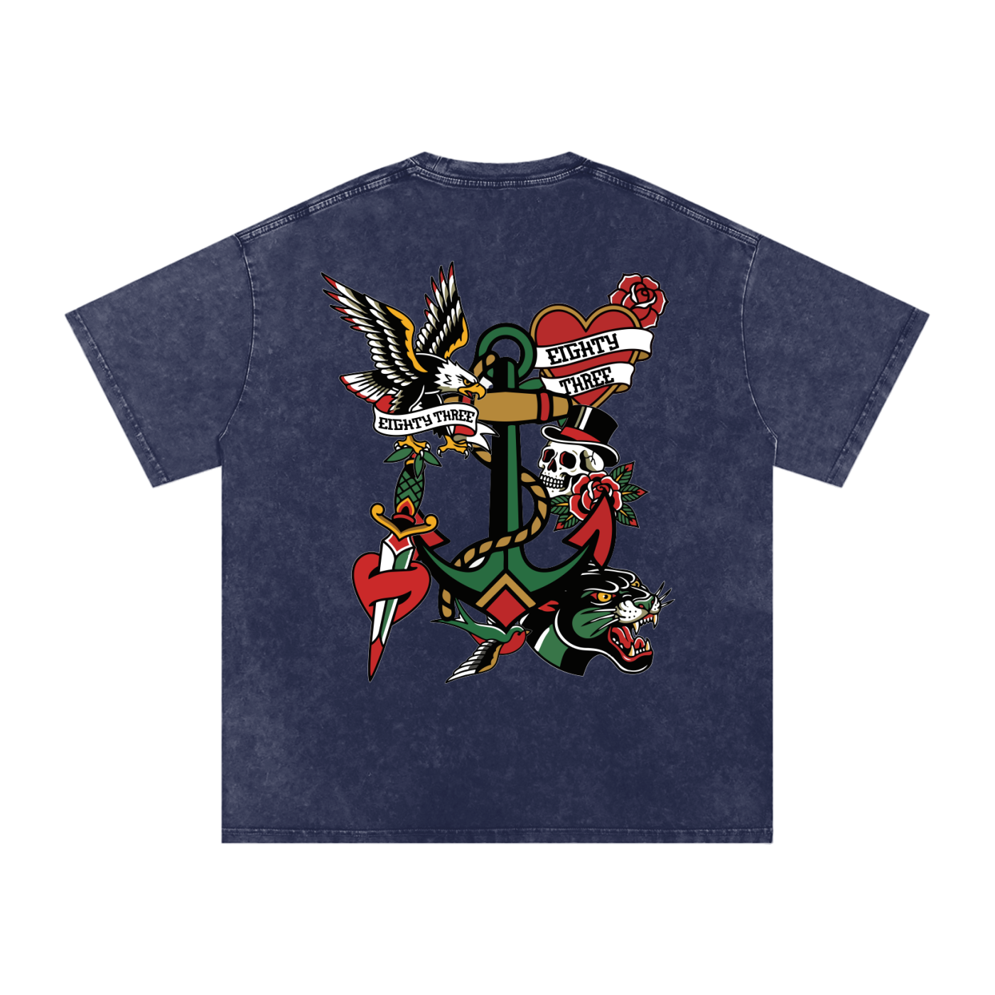 American Traditional Oversized T-Shirt