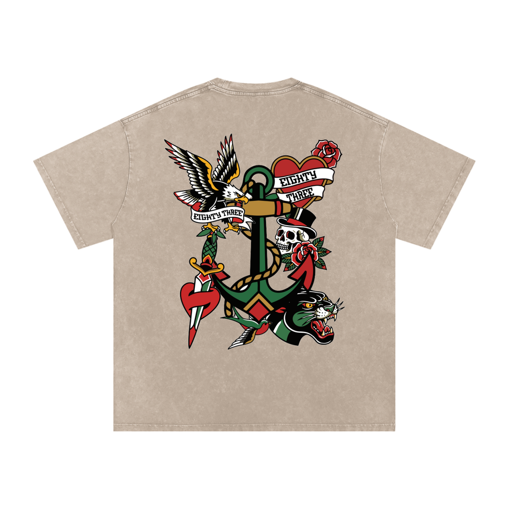 American Traditional Oversized T-Shirt