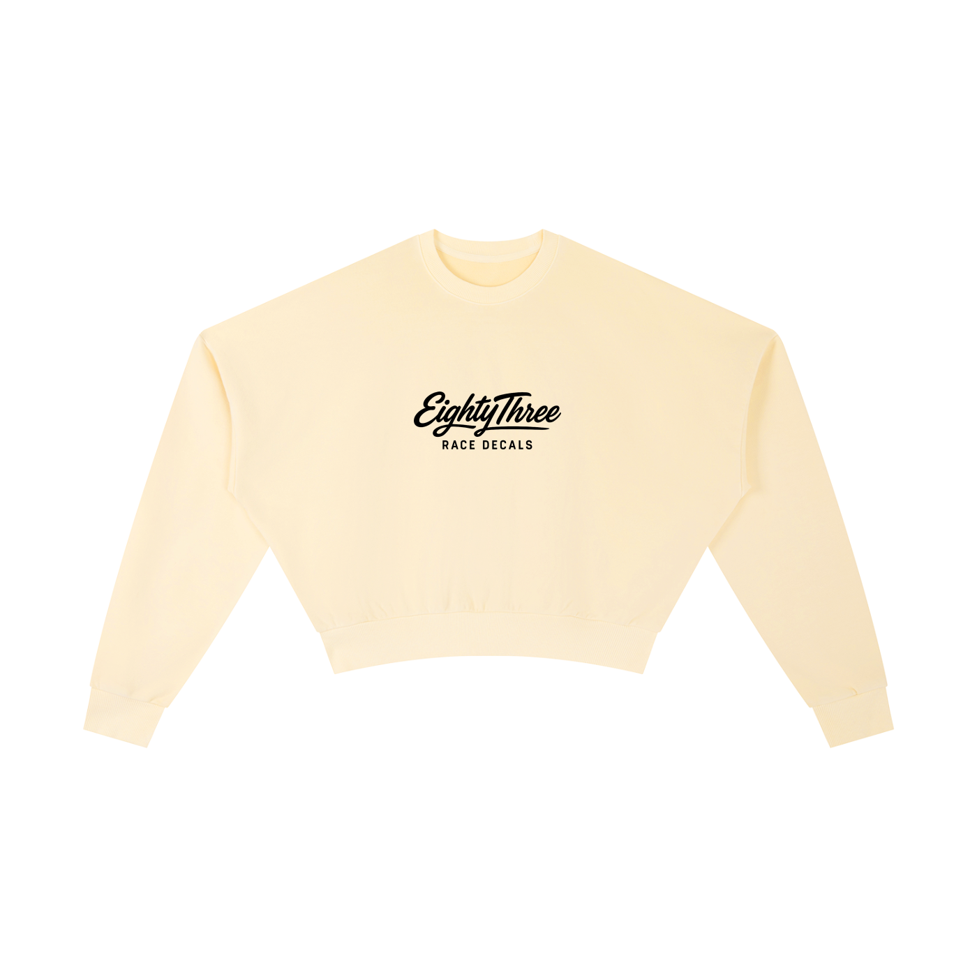 Vintage Washed Cropped Sweatshirt