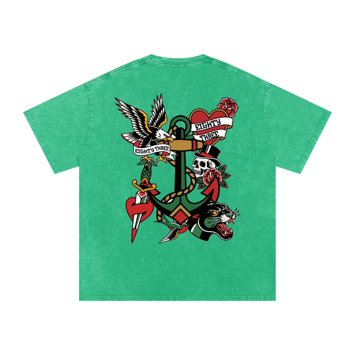 American Traditional Oversized T-Shirt