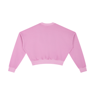 Vintage Washed Cropped Sweatshirt