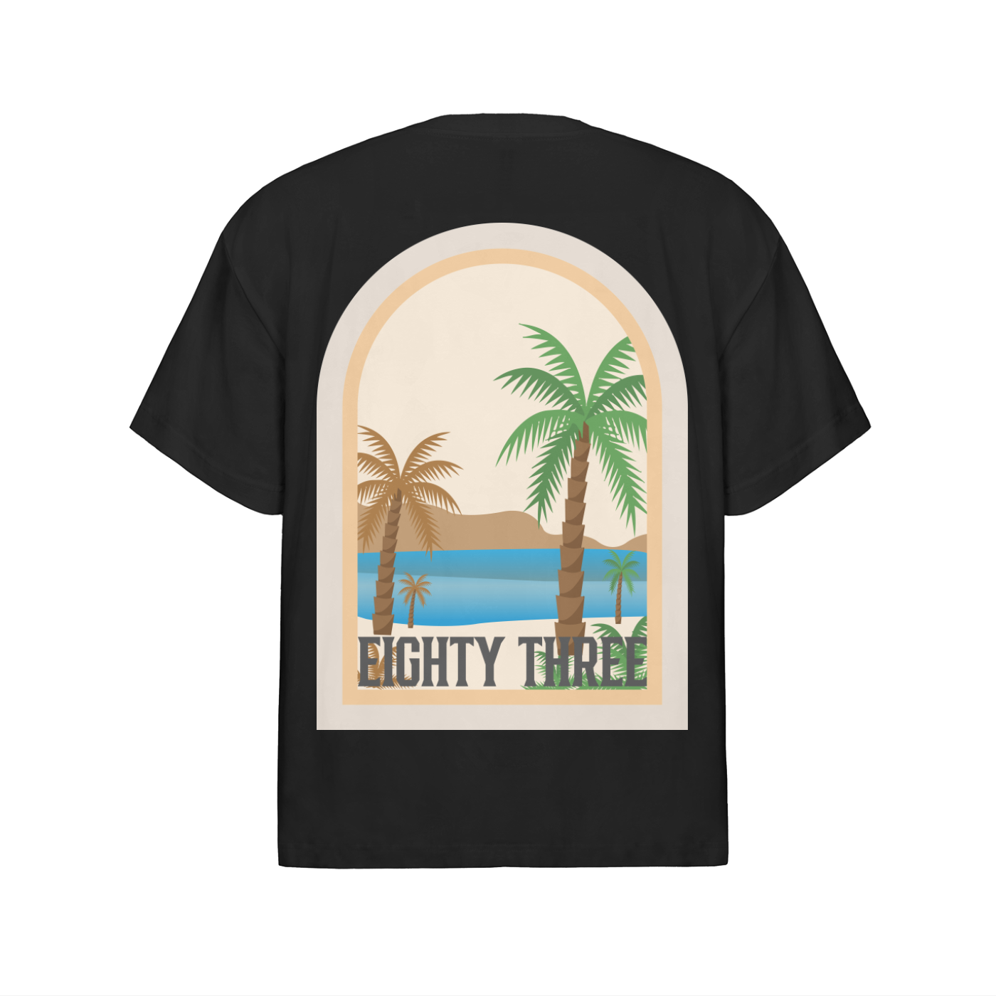 Noosa Palm Oversized T-Shirt