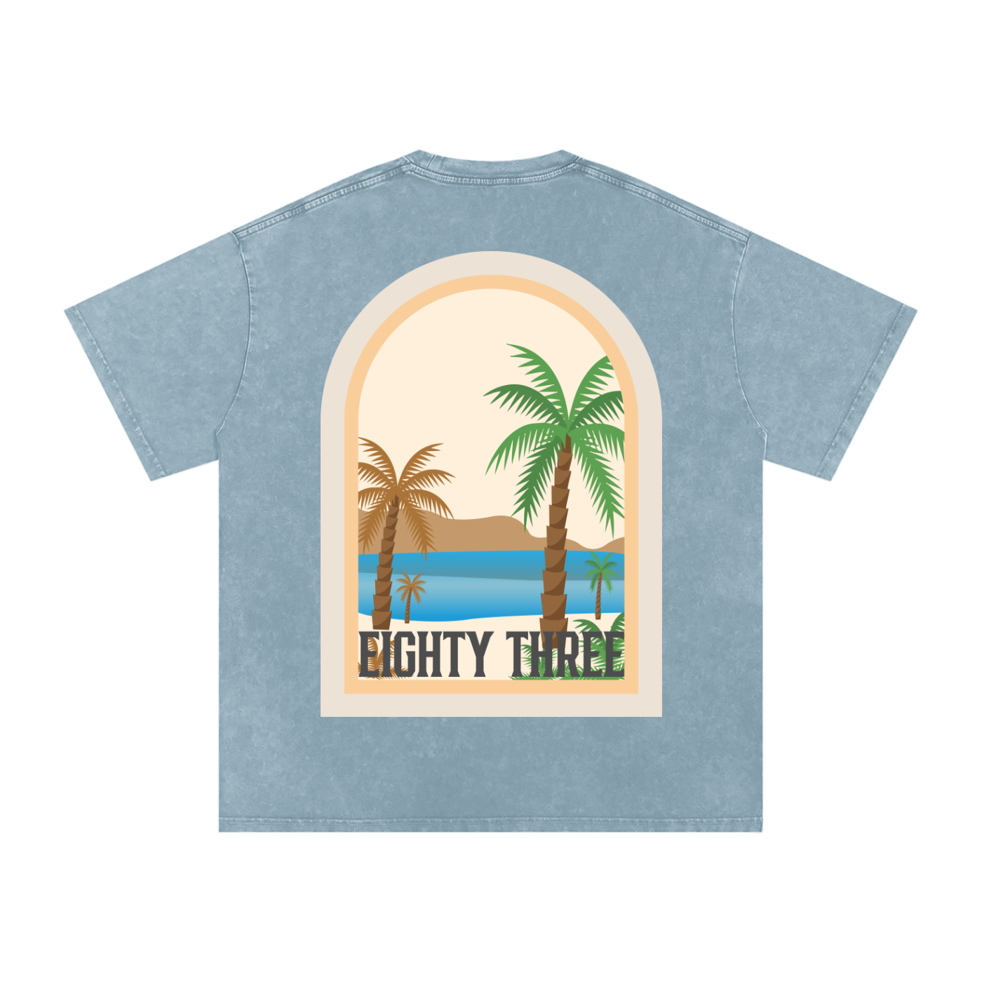 Noosa Palm Oversized T-Shirt