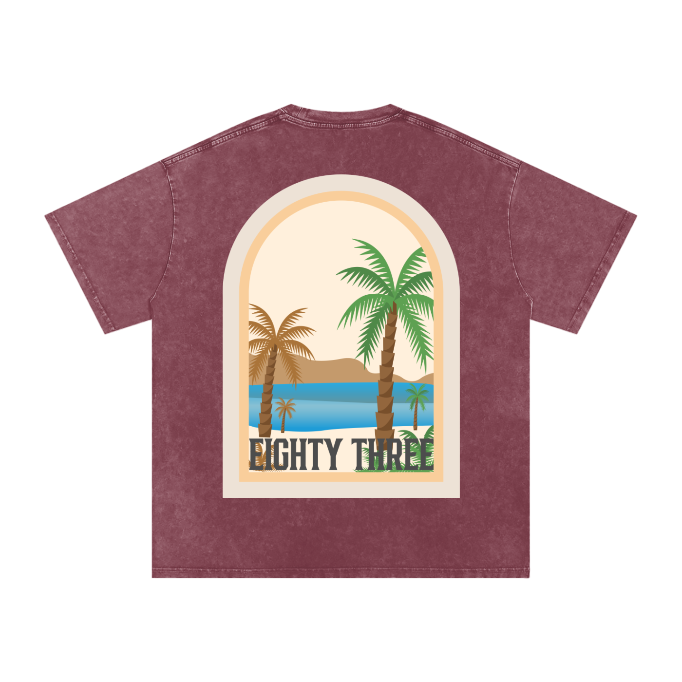 Noosa Palm Oversized T-Shirt