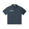 Drop Shoulder Short-Sleeve Polo