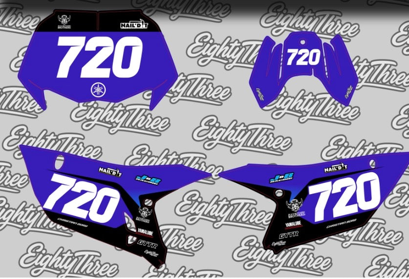 Custom SMX Number Plates