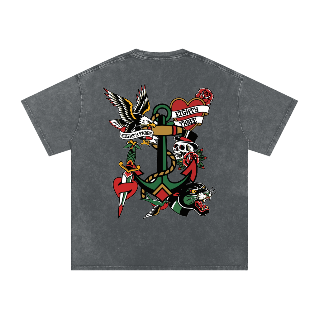 American Traditional Oversized T-Shirt