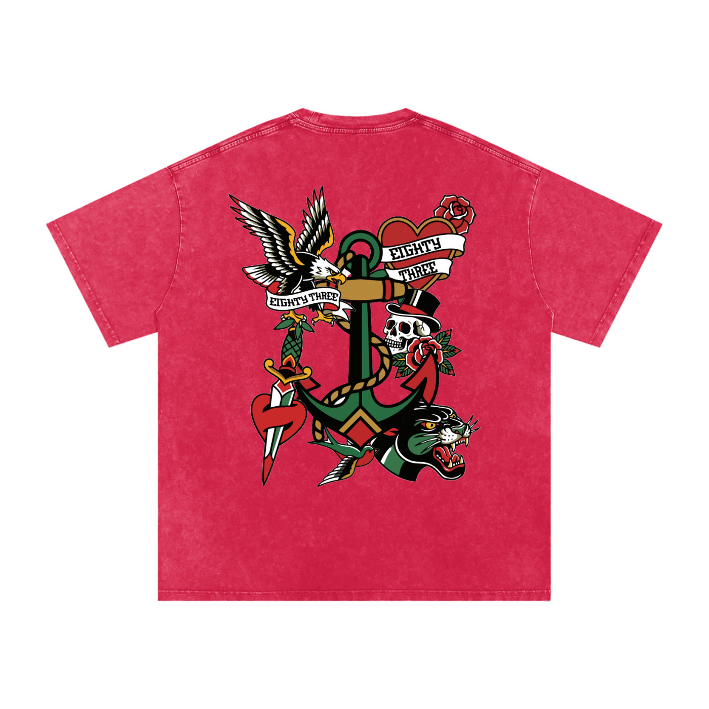 American Traditional Oversized T-Shirt