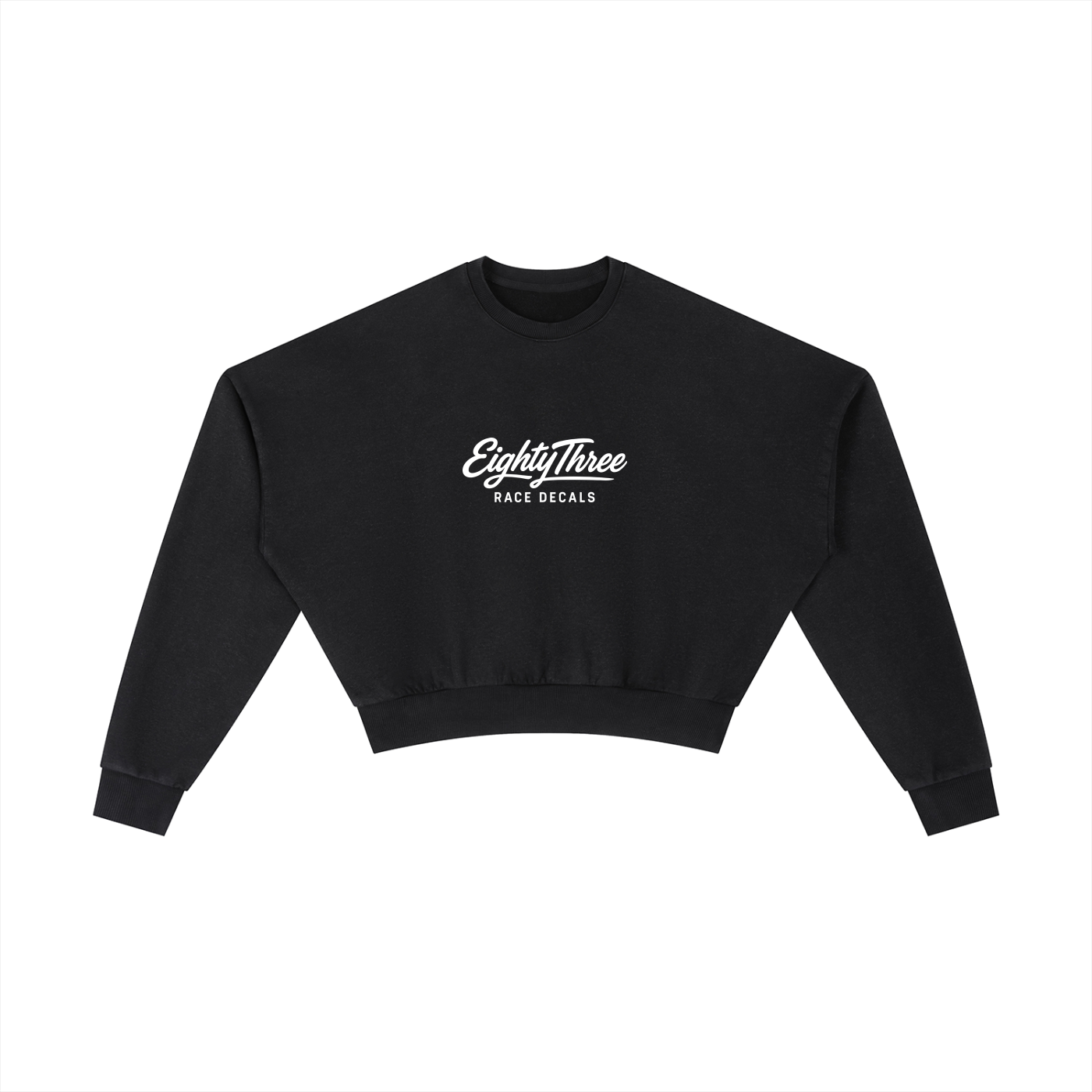 Vintage Washed Cropped Sweatshirt