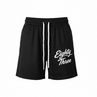 Mesh Drawstring Shorts