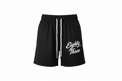 Mesh Drawstring Shorts