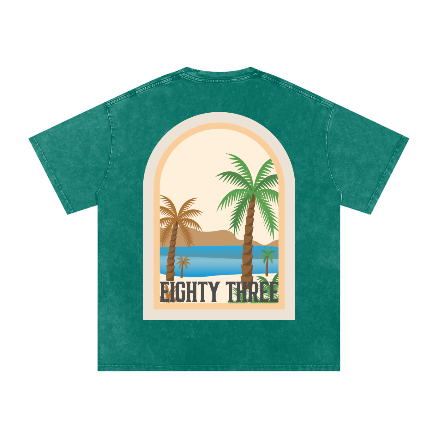 Noosa Palm Oversized T-Shirt