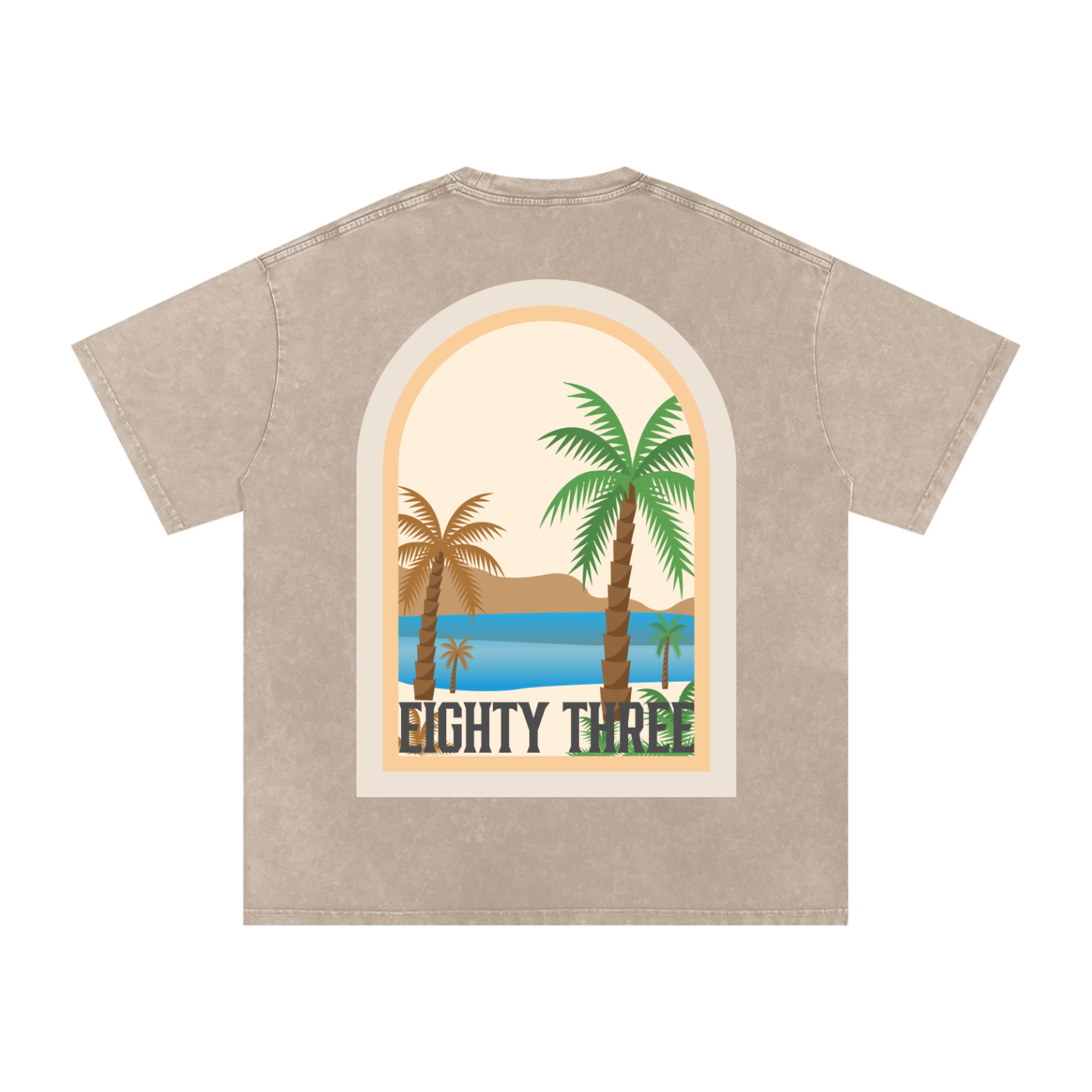 Noosa Palm Oversized T-Shirt