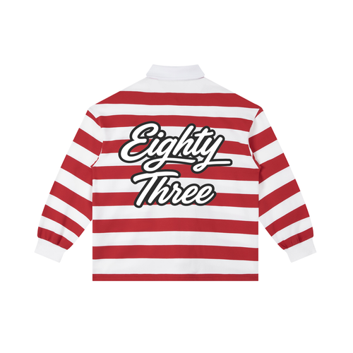 Color Block Stripe Polo Shirt